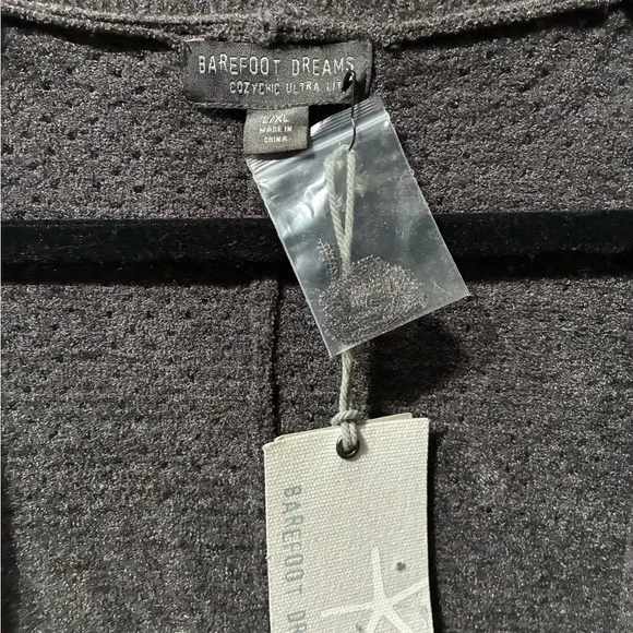 Barefoot Dreams Charcoal Cardigan - Picture 2 of 3